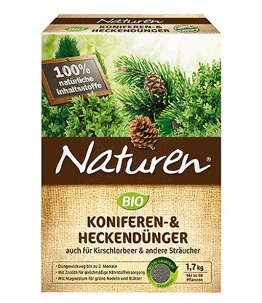 Naturen® BIO Meststof Voor Coniferen & Hagen 3 Naturen® BIO Meststof Voor Coniferen & Hagen
