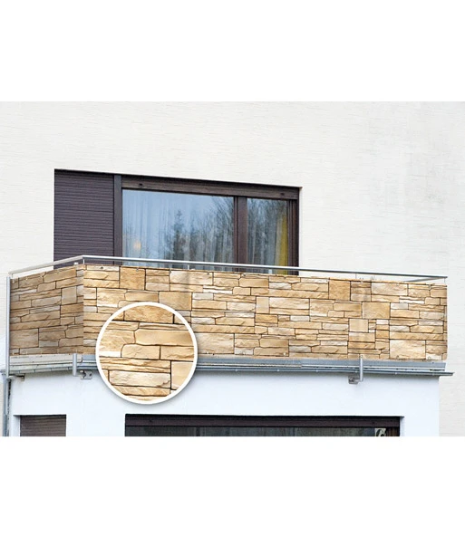 Balkon Zichtwering 'Muur' 4 Balkon Zichtwering 'Muur' - Afbeelding 2