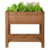 Verhoogde Kweekbak Met Opbergruimte Donkerbruin 2 Verhoogde Kweekbak Met Opbergruimte Donkerbruin -Exporteren Zaaid Tuin Winkel 8998209617950